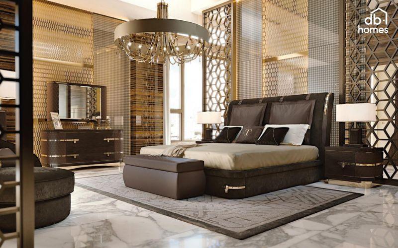 Chọn chất liệu và màu sắc nội thất phòng khách hài hòa, sang trọng.